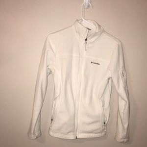 Snow White Columbia Zip-Up Jacket